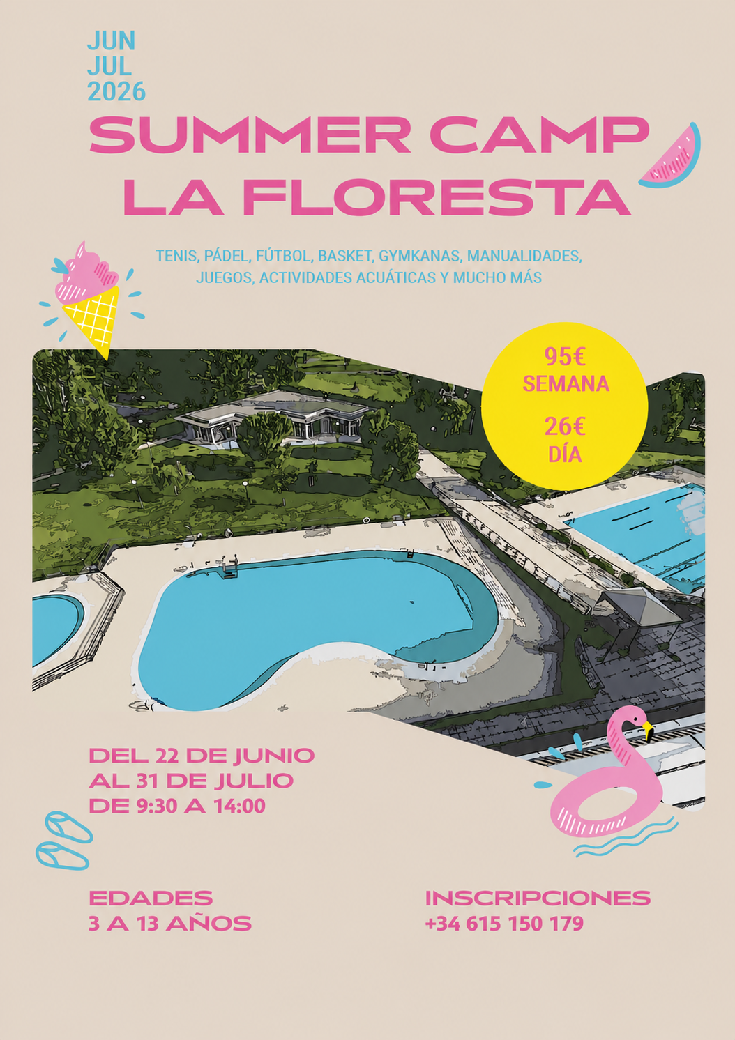 Campamento de verano 2026